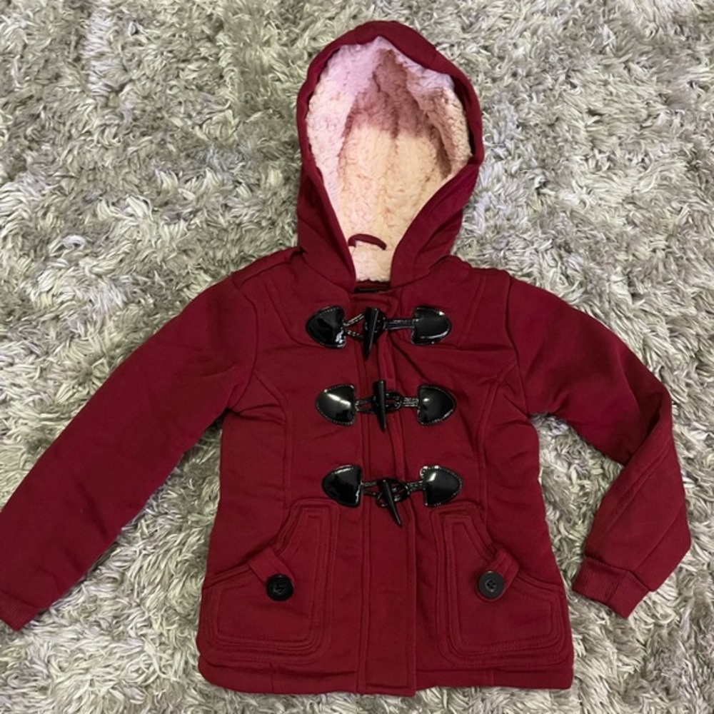 ⭐️Me Jane girl faux‎ fur size 4T  new with tag